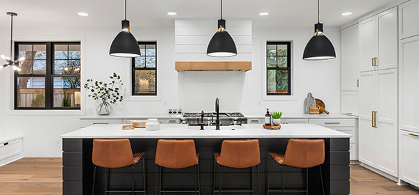Renovated kitchen